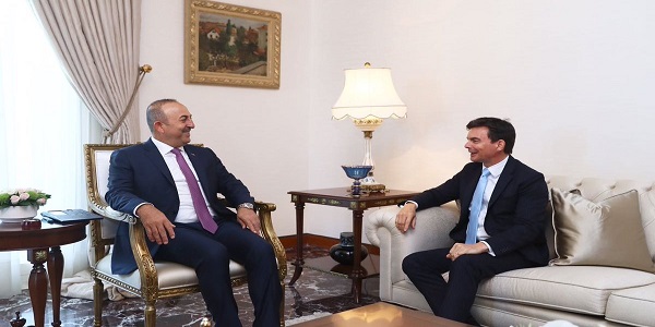 Dışişleri Bakanı Mevlüt Çavuşoğlu’nun Avustralya’nın Ankara Büyükelçisini kabulü, 16 Haziran 2017