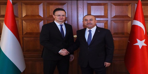 Dışişleri Bakanı Mevlüt Çavuşoğlu’nun Macaristan Dışişleri ve Dış Ticaret Bakanı Peter Szijjarto ile görüşmesi