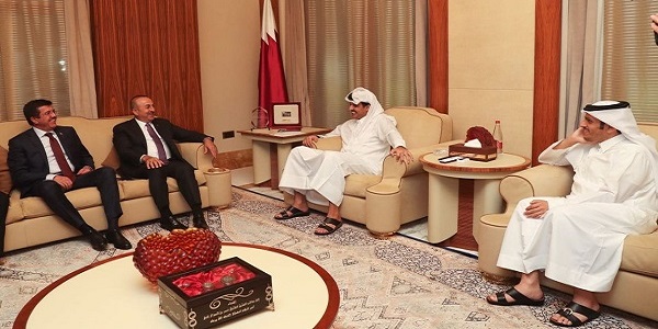 Visit of Foreign Minister Mevlüt Çavuşoğlu to Qatar, 14 June 2017