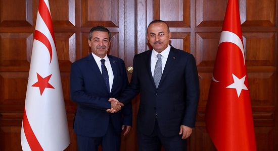 The visit of the Foreign Minister Tahsin Ertuğruloğlu of TRNC to Turkey, 19 - 20 June 2017