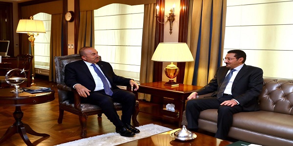 Foreign Minister Çavuşoğlu received Ambassador of Saudi Arabia to Ankara, 17 April 2017 