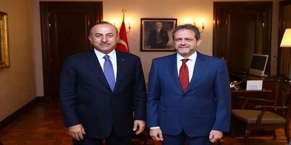 Foreign Minister Mevlüt Çavuşoğlu received Ambassador of Greece, 18 May 2017