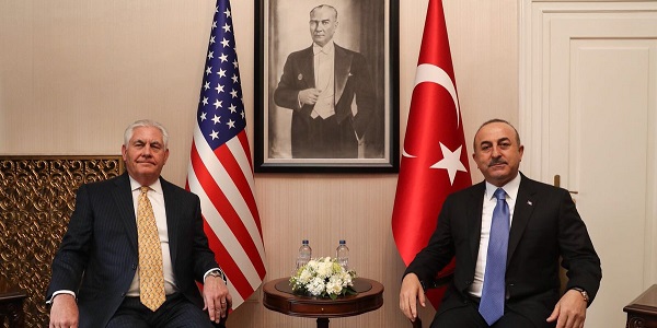La visite de Rex Tillerson, Secrétaire d'État américain en Turquie, 15-16 février 2018