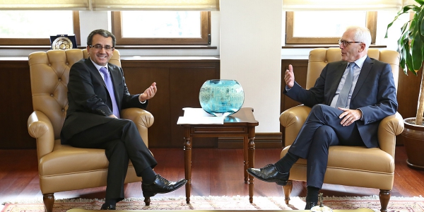 Deputy Foreign Minister Ambassador Ahmet Yıldız received Ambassador of Norway