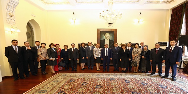 Deputy Minister of Foreign Affairs Ambassador Ahmet Yıldız hosted a luncheon on the occasion of the 25th anniversary of the establishment of diplomatic relations between Turkey and the Countries of Turkic and Related Origin