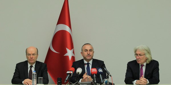 Foreign Minister Çavuşoğlu is in Germany