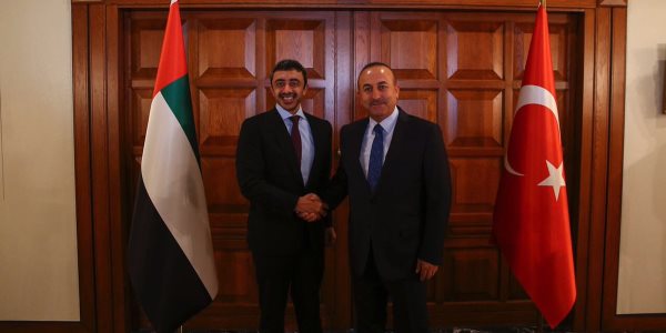 The visit of the Minister of Foreign Affairs and International Cooperation of United Arab Emirates to Turkey