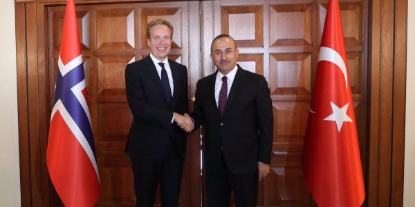 The visit of Foreign Minister of Norway to Turkey