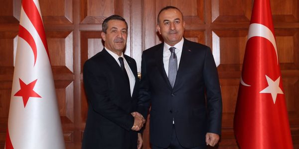 The visit of the Foreign Minister of TRNC to Turkey