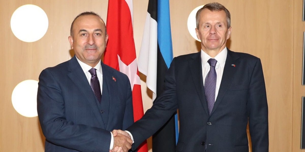 La visite en Estonie du Ministre des Affaires étrangères M. Çavuşoğlu