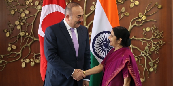 The visit of Foreign Minister Çavuşoğlu to India
