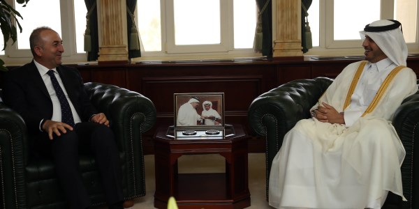 Foreign Minister Çavuşoğlu is in Qatar