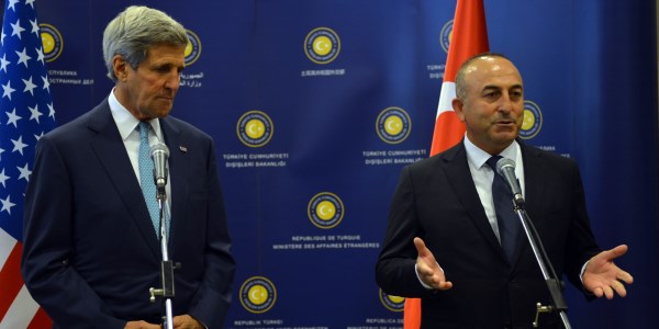 Dışişleri Bakanı Çavuşoğlu ABD’li mevkidaşı Kerry’yle görüştü