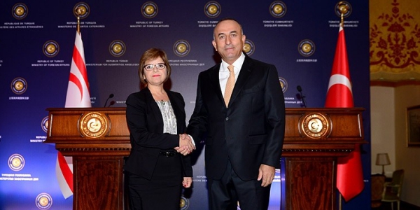 Kuzey Kıbrıs Türk Cumhuriyeti Dışişleri Bakanı Emine Çolak Ankara’da