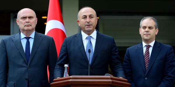 Foreign Minister Mevlüt Çavuşoğlu assumes his duties