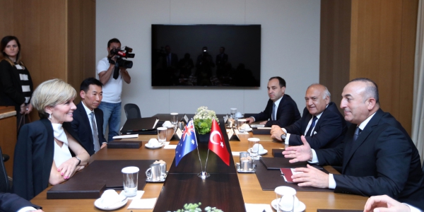Foreign Minister Çavuşoğlu’s contacts in MIKTA Foreign Ministerial Meeting
