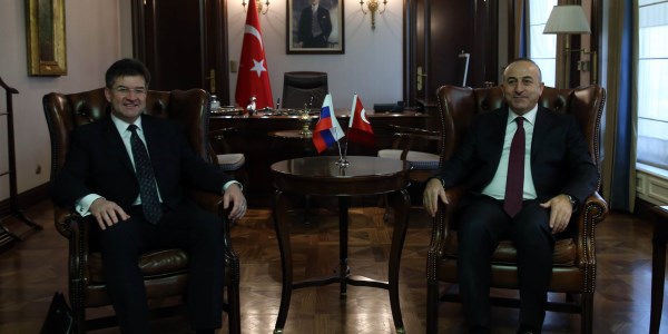 Foreign Minister Çavuşoğlu hosted his Slovak Counterpart.