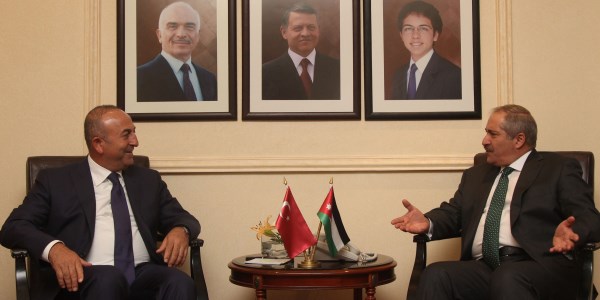 Foreign Minister Çavuşoğlu is in Jordan