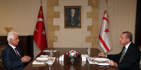 President Erdoğan in the Turkish Republic of Northern Cyprus