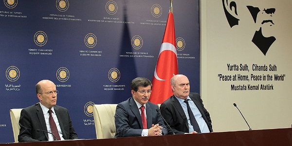 Foreign Minister Davutoğlu “Tonight Turkish truck drivers will arrive Turkey”