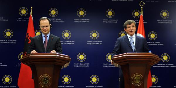 Dışişleri Bakanı Davutoğlu “Türkiye ve Arnavutluk arasında Yüksek Düzeyli İşbirliği Konseyi kurulmasını kararlaştırdık”