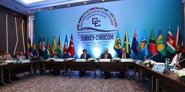 Le Ministre des Affaires étrangères, M.Davutoğlu “La Turquie est et restera un partenaire fiable de la CARICOM”