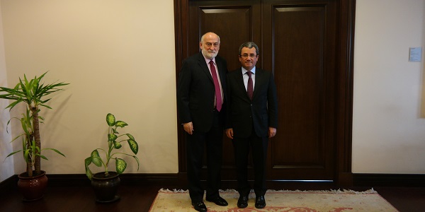 Deputy Minister of Foreign Affairs Ambassador Ahmet Yıldız received Ambassador of Serbia, 19 January 2018