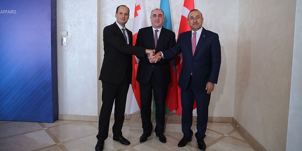 Dışişleri Bakanı Mevlüt Çavuşoğlu’nun Türkiye-Azerbaycan-Gürcistan Üçlü Dışişleri Bakanları VI. Toplantısına katılmak üzere Azerbaycan’ı ziyareti, 5-6 Eylül 2017