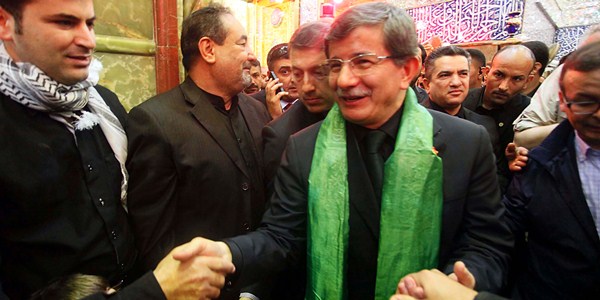 Foreign Minister Davutoğlu in Iraq