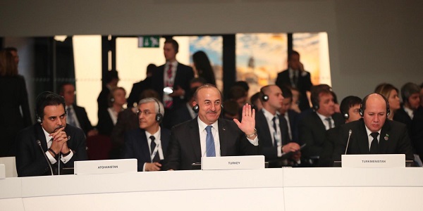 Foreign Minister Mevlüt Çavuşoğlu visited Milano to attend the 25th Meeting of OSCE Ministerial Council, 6-7 December 2018