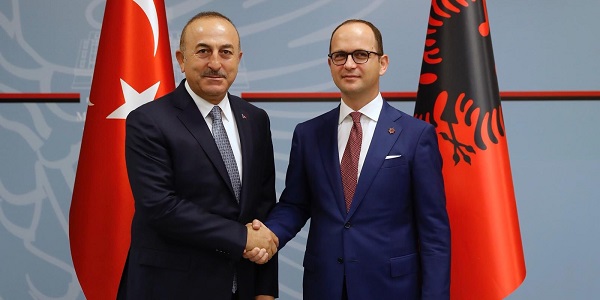 Foreign Minister Mevlüt Çavuşoğlu visited Albania, 18-19 October 2018