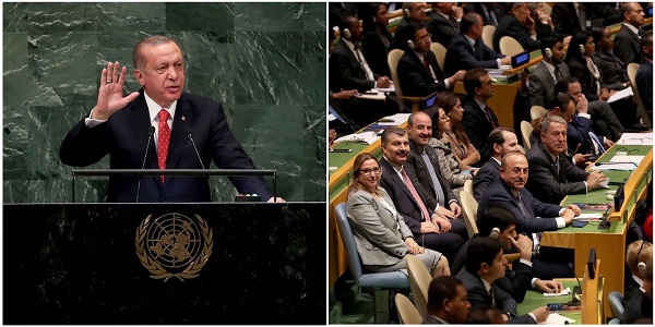 Le ministre des Affaires étrangères, Mevlüt Çavuşoğlu, effectue une visite aux Etats-Unis pour assister à la 73ème session de l'Assemblée générale des Nations Unies, 25 septembre 2018