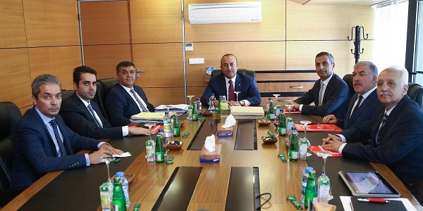 Dışişleri Bakanı Mevlüt Çavuşoğlu Avrupa Birliği Başkanlığı’nın ilgili kuruluşları Ulusal Ajans’ı ve Türk Akreditasyon Kurumu’nu ziyaret etti, 27 Ağustos 2018