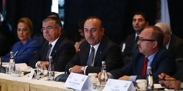 Foreign Minister Mevlüt Çavuşoğlu attended to the Turkey-Africa Conference for Education Ministers, 19 October 2017