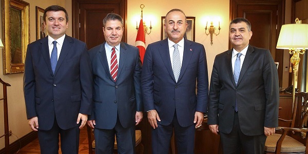 Dışişleri Bakanı Mevlüt Çavuşoğlu yeni Bakan Yardımcılarımız ile bir araya geldi, 7 Ağustos 2018