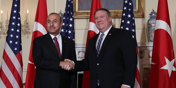 Le Ministre des Affaires étrangères Mevlüt Çavuşoğlu a effectué une visite aux États Unis, 3 et 4 juin 2018