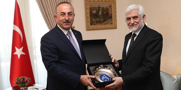 Foreign Minister Mevlüt Çavuşoğlu met with Ambassador of Afghanistan in Ankara, 21 March 2018