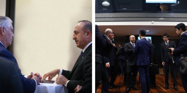 The visit of Foreign Minister Mevlüt Çavuşoğlu to France, 23 January 2018