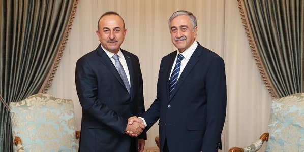 Foreign Minister Mevlüt Çavuşoğlu visited TRNC, 18 July 2017