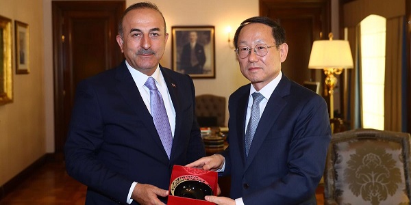 Foreign Minister Mevlüt Çavuşoğlu met with Ambassador of Republic of Korea in Ankara, 12 April 2018