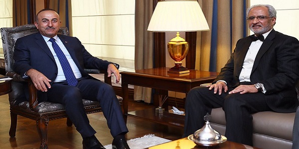 Foreign Minister Mevlüt Çavuşoğlu received Ambassador of Kuwait on 7 August 2017