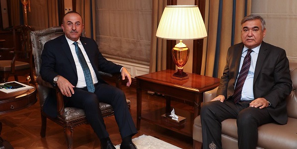 Dışişleri Bakanı Mevlüt Çavuşoğlu’nun Özbekistan’ın Ankara Büyükelçisi’ni kabulü, 24 Ekim 2017