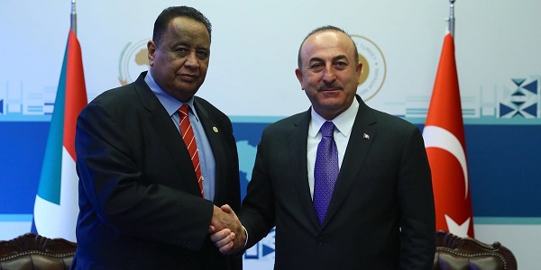 Dışişleri Bakanı Mevlüt Çavuşoğlu'nun Sudan Dışişleri Bakanı ile görüşmesi, 12 Şubat 2018