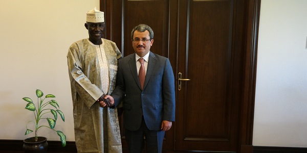 Dışişleri Bakan Yardımcısı Büyükelçi Ahmet Yıldız’ın Gambiya Cumhuriyeti Büyükelçisi ile görüşmesi, 11 Nisan 2018