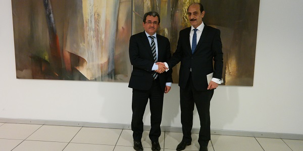 Le Vice-Ministre des Affaires étrangères, l'Ambassadeur Ahmet Yıldız, a reçu l'Ambassadeur de Jordanie, 25 janvier 2018
