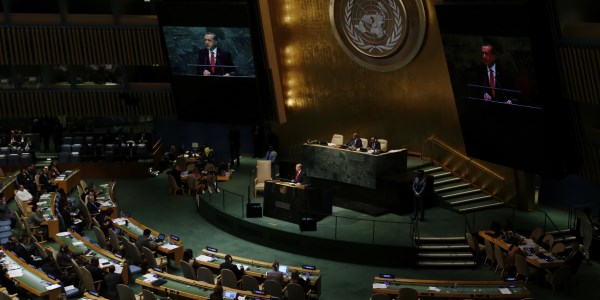 Le Président M. Recep Tayyip Erdoğan s'est adressé aux dirigeants du monde lors de la 69ème Assemblée générale de l'ONU