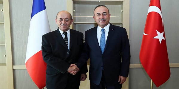Visit of Minister for Europe and Foreign Affairs Jean Yves Le Drian of France to Turkey, 14-15 September 2017