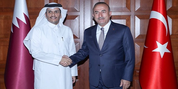 زيارة الشيخ آل ثاني وزير الخارجية القطري لتركيا - 12 أيلول/سبتمبر 2017 