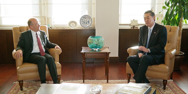 Deputy Foreign Minister Ambassador Naci Koru received Ambassador of Japan
