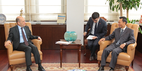 Deputy Foreign Minister Koru received People’s Republic of China’a Ambassador to Ankara.